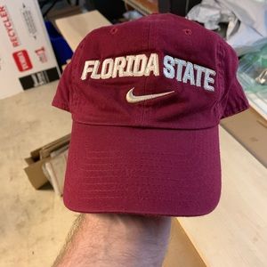 Nike hat Florida State khaki material